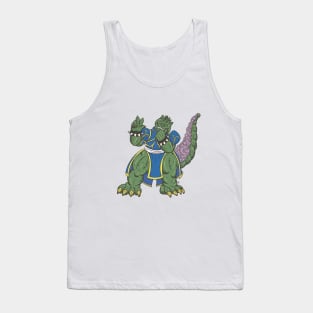 Dinosaur fighter Tank Top